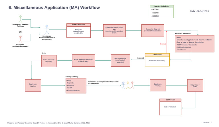 CCMP Dashboard Filing Workflow | PDF | Justice | Crime & Violence