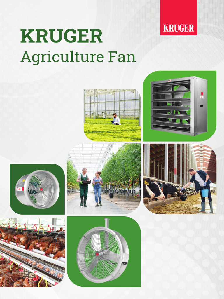 Kruger Agriculture Fan Overview | PDF | Ventilation (Architecture ...