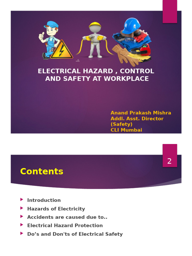 Electrical Hazard Control and Safety | PDF | Electric Arc | Electric ...