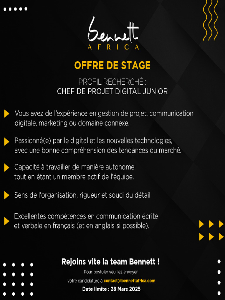 Offre de Stage 1742501146 | PDF