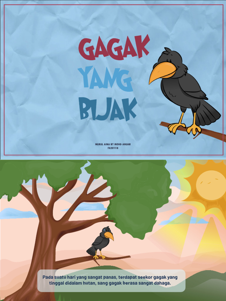 Gagak Bijak Mengatasi Haus | PDF