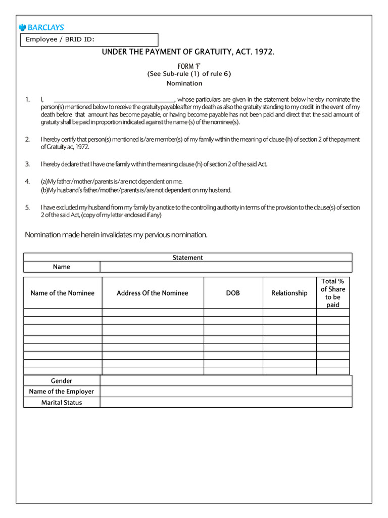 Form 7 | PDF