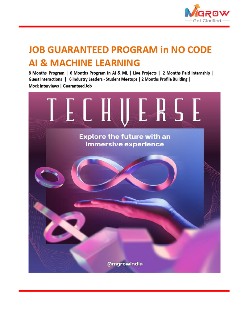 No-Code AI Program in Texas | PDF | Machine Learning | Artificial ...