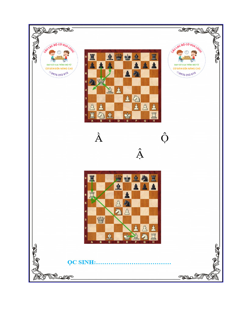 Gambit Hậu Đen Đi 3-4 Nước | PDF