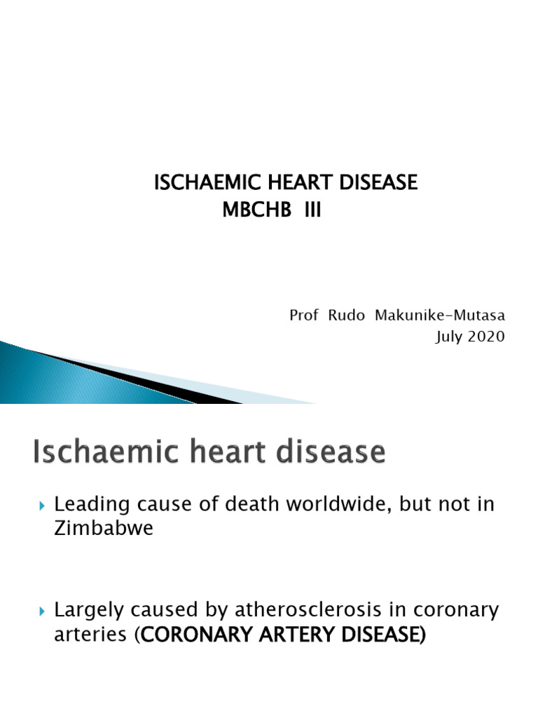 18.ischaemic Heart Disease 2020 | PDF | Myocardial Infarction ...