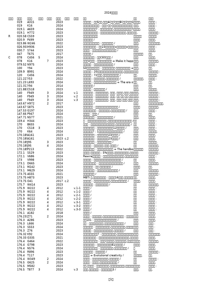 113年新進中文圖書書單| PDF