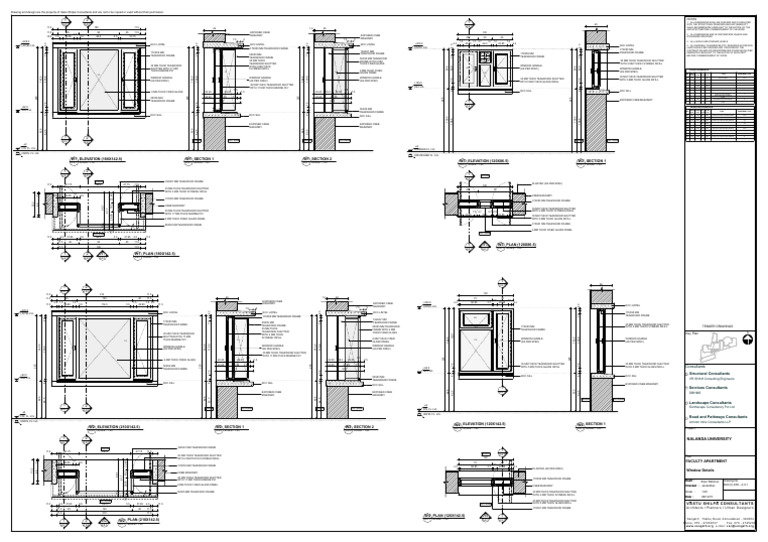 A.9.1 Window Details | PDF | Door | Architectural Design