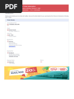 Sample Dummy Bus Ticket Format | PDF | Transport | Public Transport