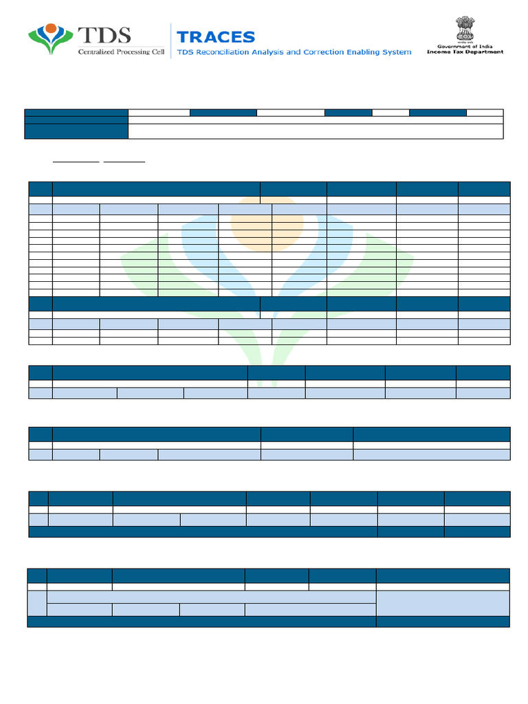 PAN and Tax Details for 2023-24 | PDF | Taxes | Money