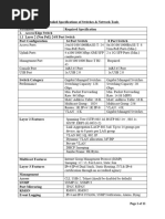 Nvidia Spectrum Sn2201 Datasheet | PDF | Computer Network | Network Switch