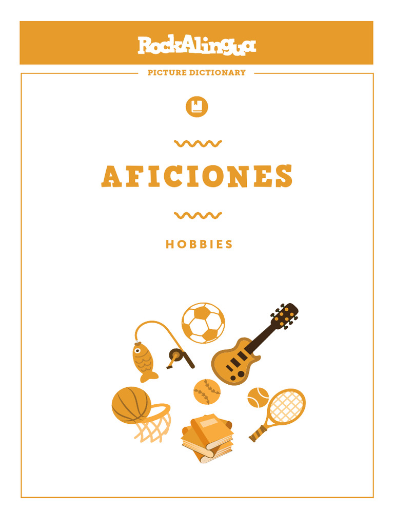 Hobbies y Aficiones: Diccionario Visual | PDF