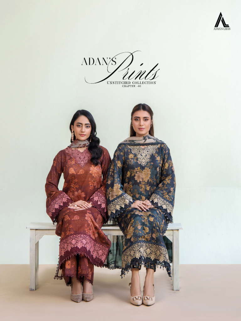 Adan's Prints Unstitched Collection Chapter 01 | PDF