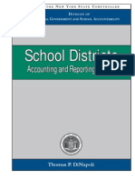 School Districts School Districts: Accounting and Reporting Manual