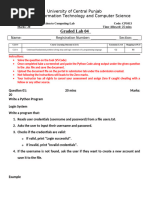 Codju Login Instructions for Students | PDF