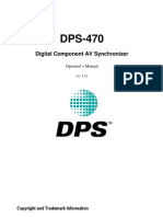 DPS 470 Manual