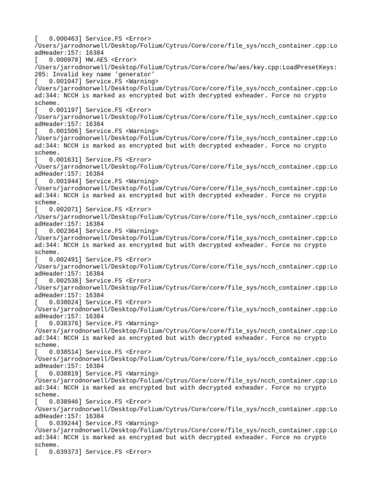 Citra Emulator Configuration Errors | PDF | Encryption | System Software