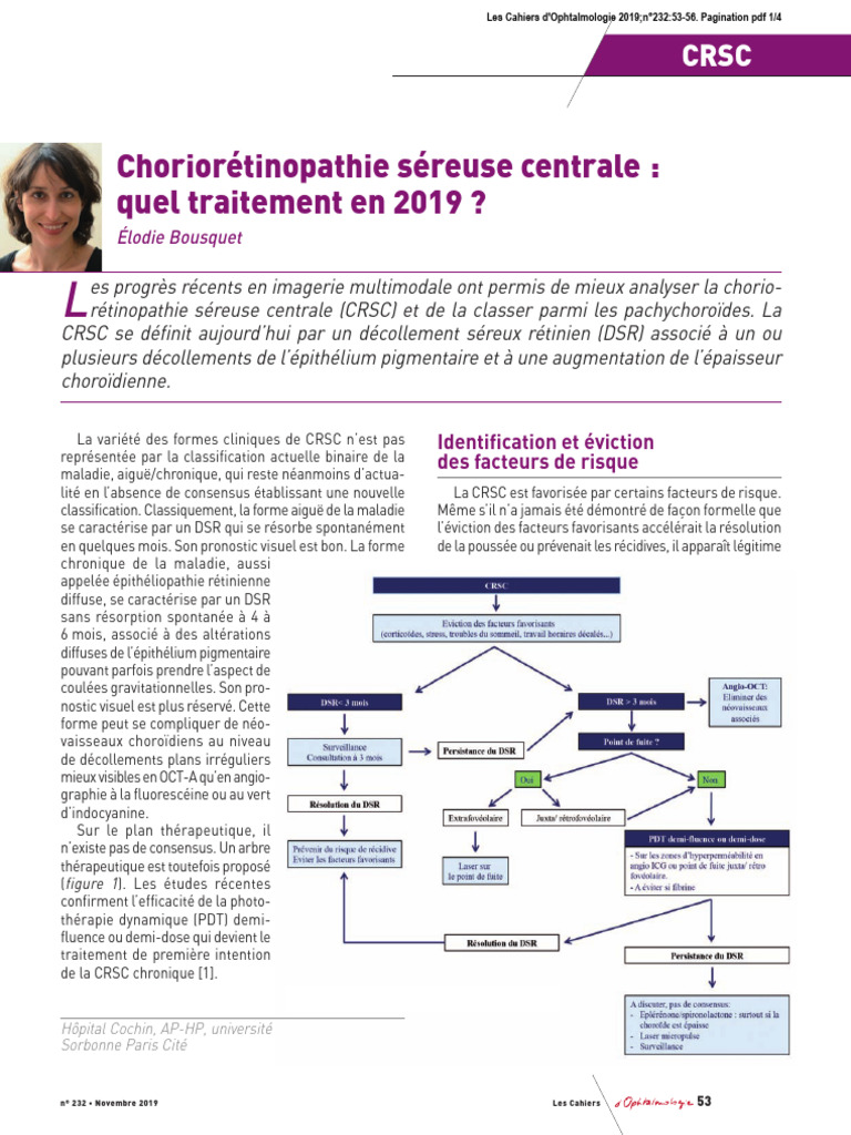 Traitements de la CRSC en 2019 | PDF | Spécialités médicales ...