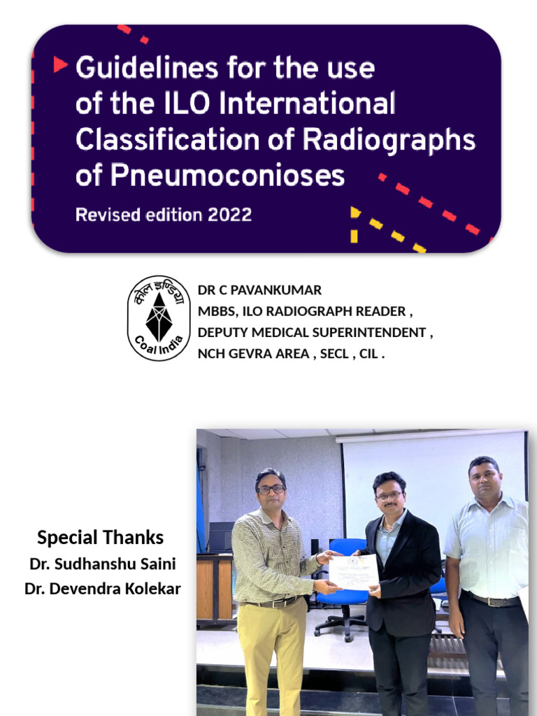 ILO Classification of Chest Radiographs | PDF | Lung | Thorax (Human ...