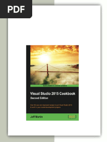 Visual Studio 2015 Cookbook 2nd Edition Jeff Martin pdf download