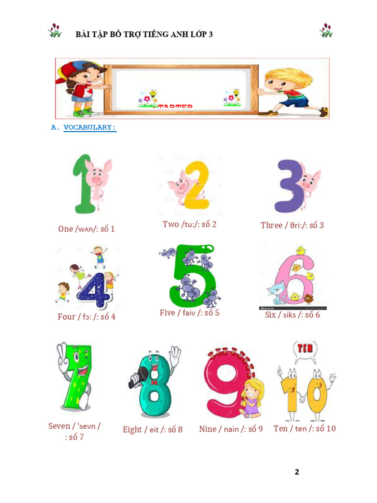 Unit 1 Hello Kids Grade 3 | PDF