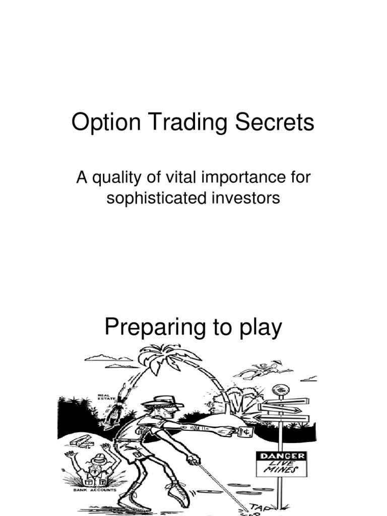 Option Trading Secrets | PDF | Vix | Option (Finance)