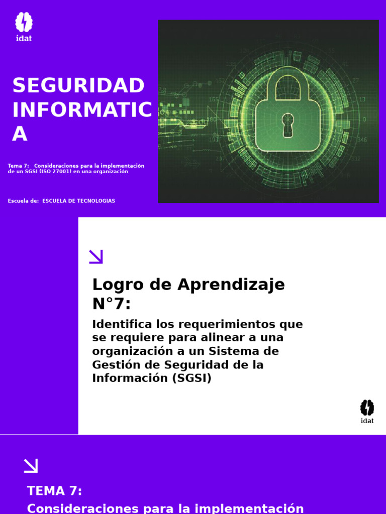 Implementación de SGSI según ISO 27001 | PDF | La seguridad informática ...