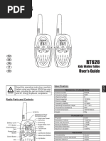 VHF Handheld Radio Operation Guide | PDF | Radio | Battery Charger