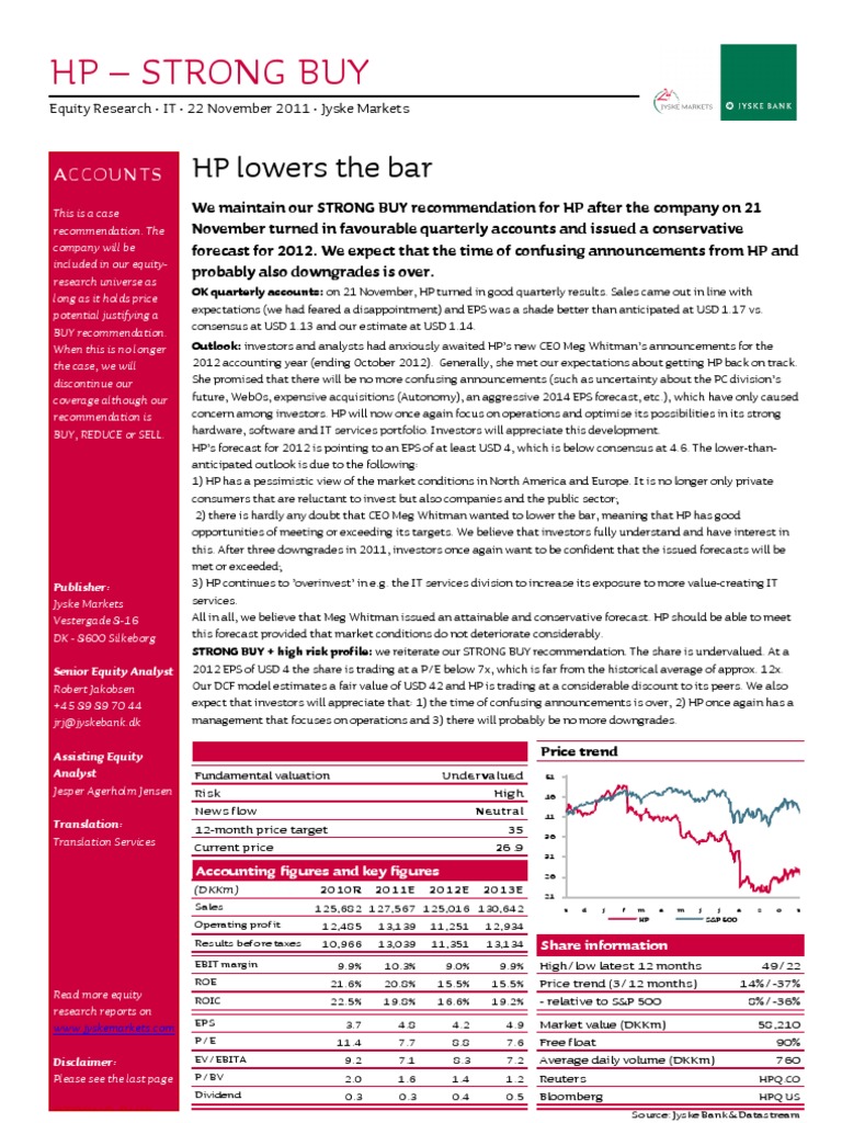 Stock research report picture