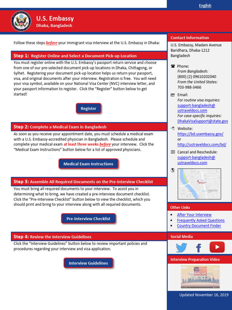 Visa Interview Preparation Steps | PDF | Travel Visa | United States ...