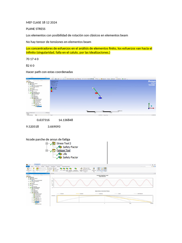 Análisis de Elementos Finitos en MEF | PDF