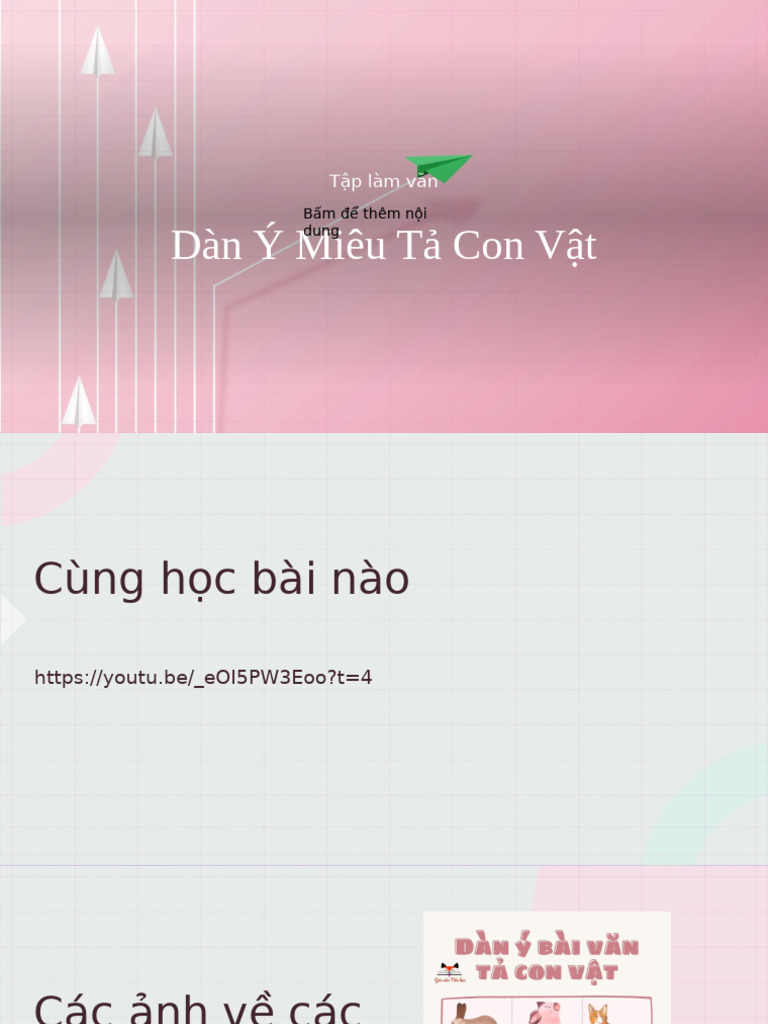 Bản trình bày | PDF