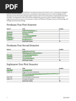 UP Diliman BS Biology Curriculum Overview | PDF | Microbiology | Biology