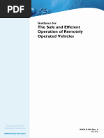 IMCA R006, Standard ROV Audit Document, 2001 | PDF