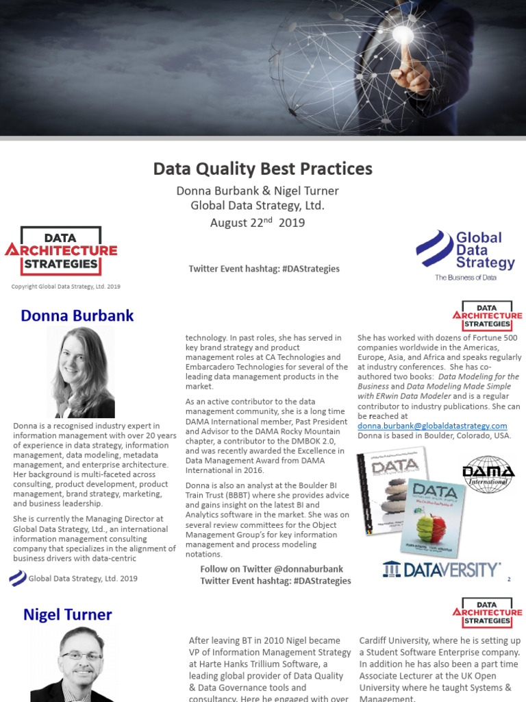 GRP 2 Data Quality Best Practices | PDF | Data Quality | Governance