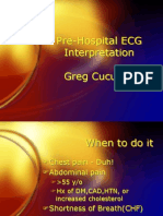 Pre-Hospital ECG Interpretation Greg Cuculino