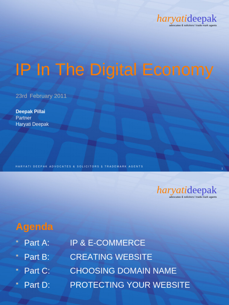 IP Protection in E-Commerce Guide | PDF | Trademark