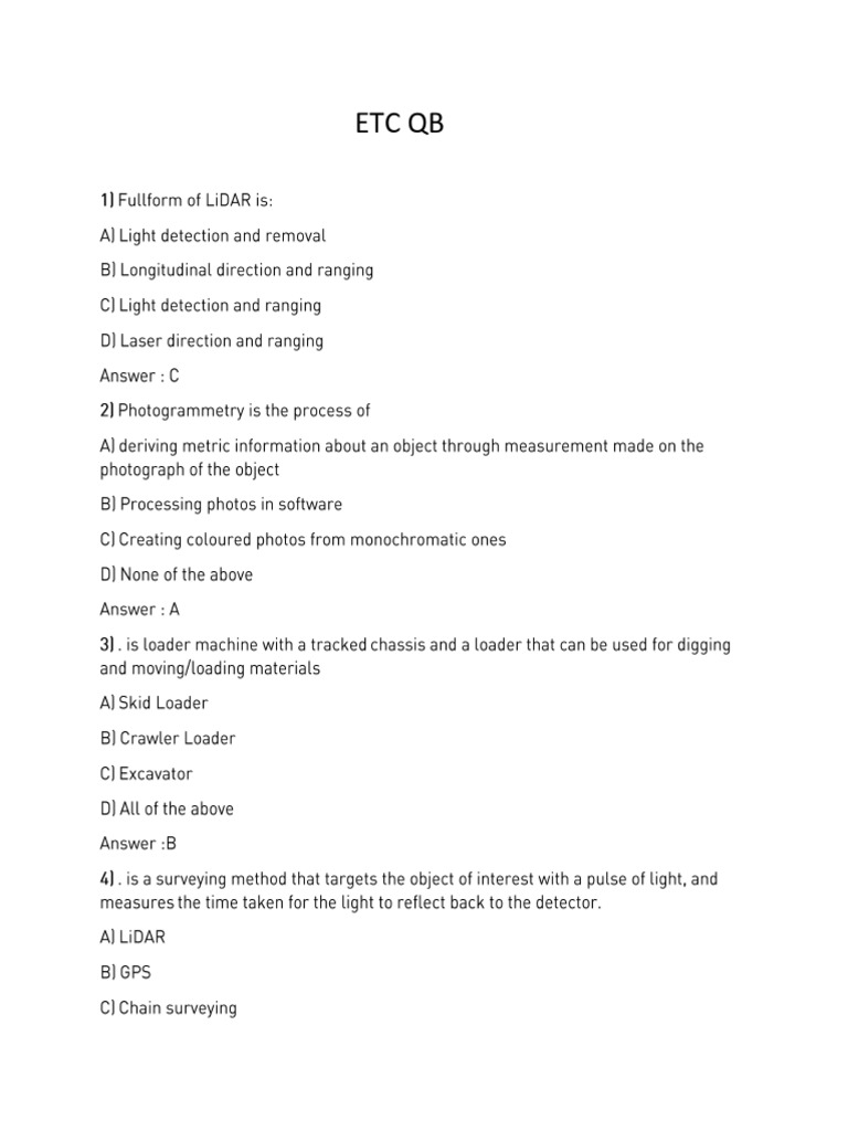 Etc QB 2 | PDF