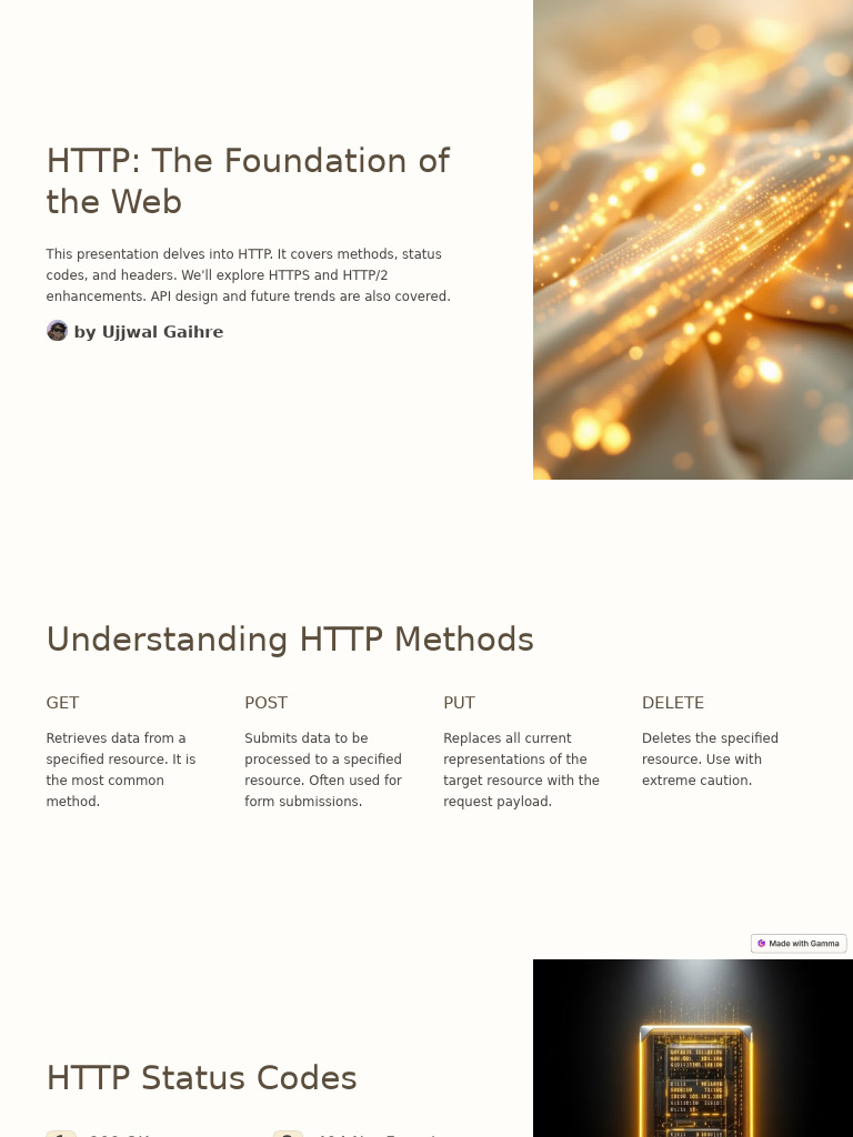 Understanding HTTP: Methods, Codes, and Trends | PDF | Networking ...