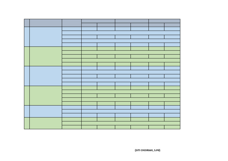 Jadwal Penilaian SMP IT 2023/2024 | PDF