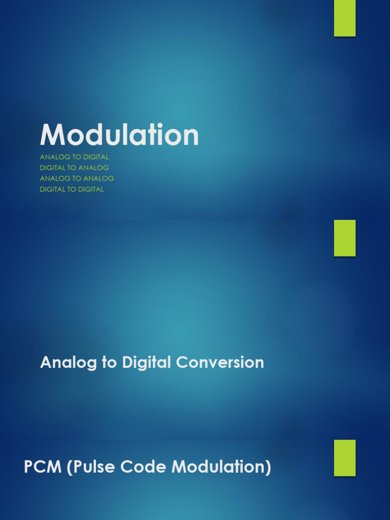 Understanding Signal Modulation Techniques | PDF | Modulation | Digital ...