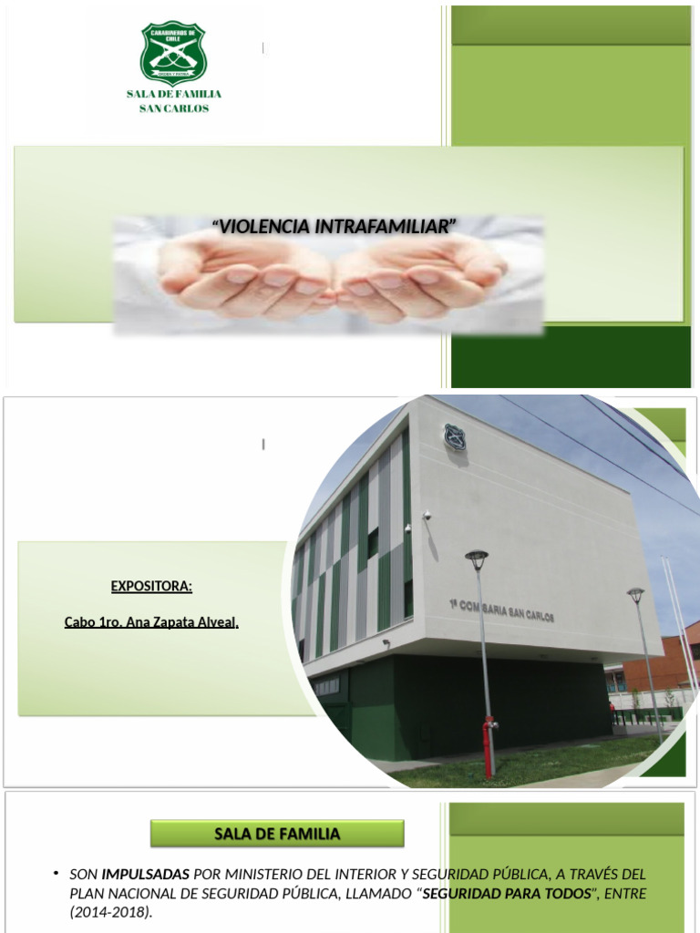 Prevención y Atención de Violencia Intrafamiliar | PDF | Abuso infantil ...