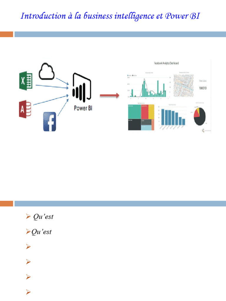 Introduction à Power BI et BI | PDF | Informatique décisionnelle ...