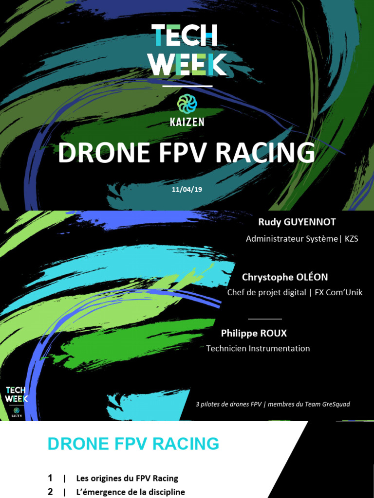 Introduction au Drone FPV Racing | PDF | Drone | Aviation