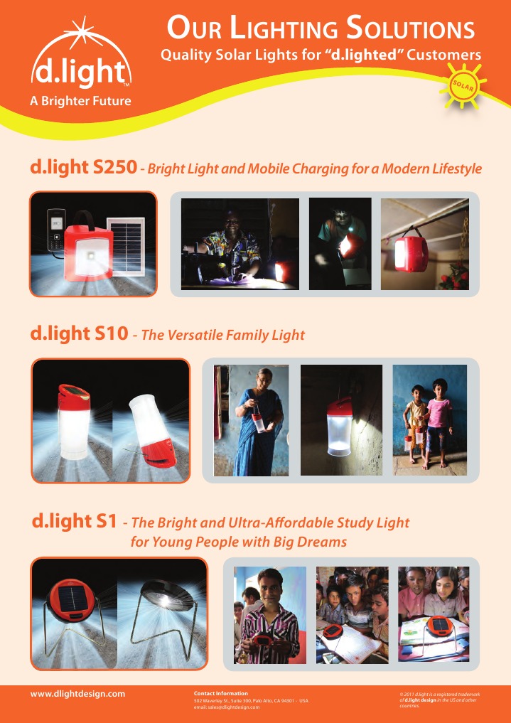 D.light 2011 Product Line Overview PDF Lantern Battery Charger