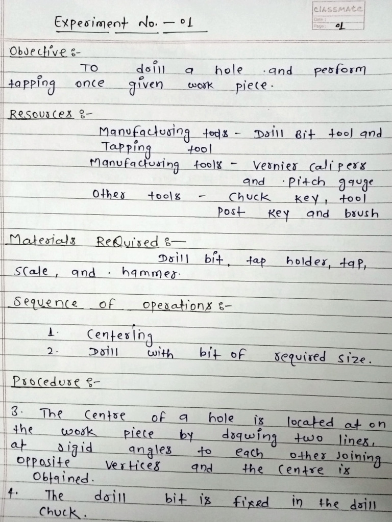 advance manufacturing process practical PDF (1) | PDF | Metalworking