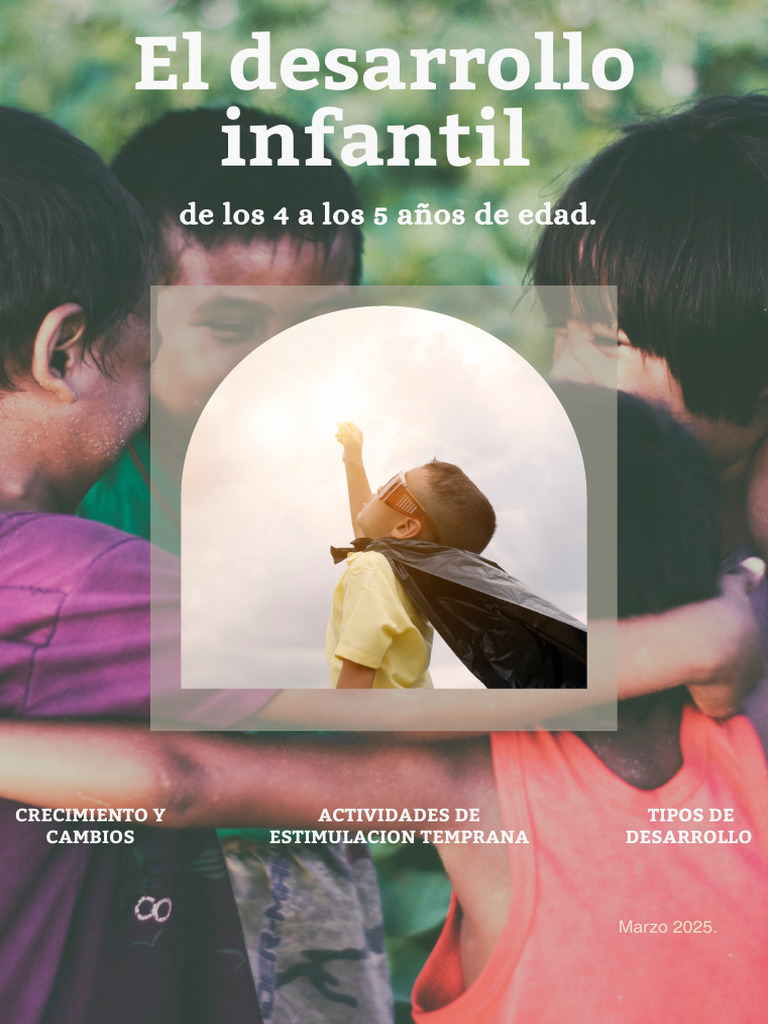 El desarrollo infantil de los 4 a los 5 años de edad | PDF | Memoria ...