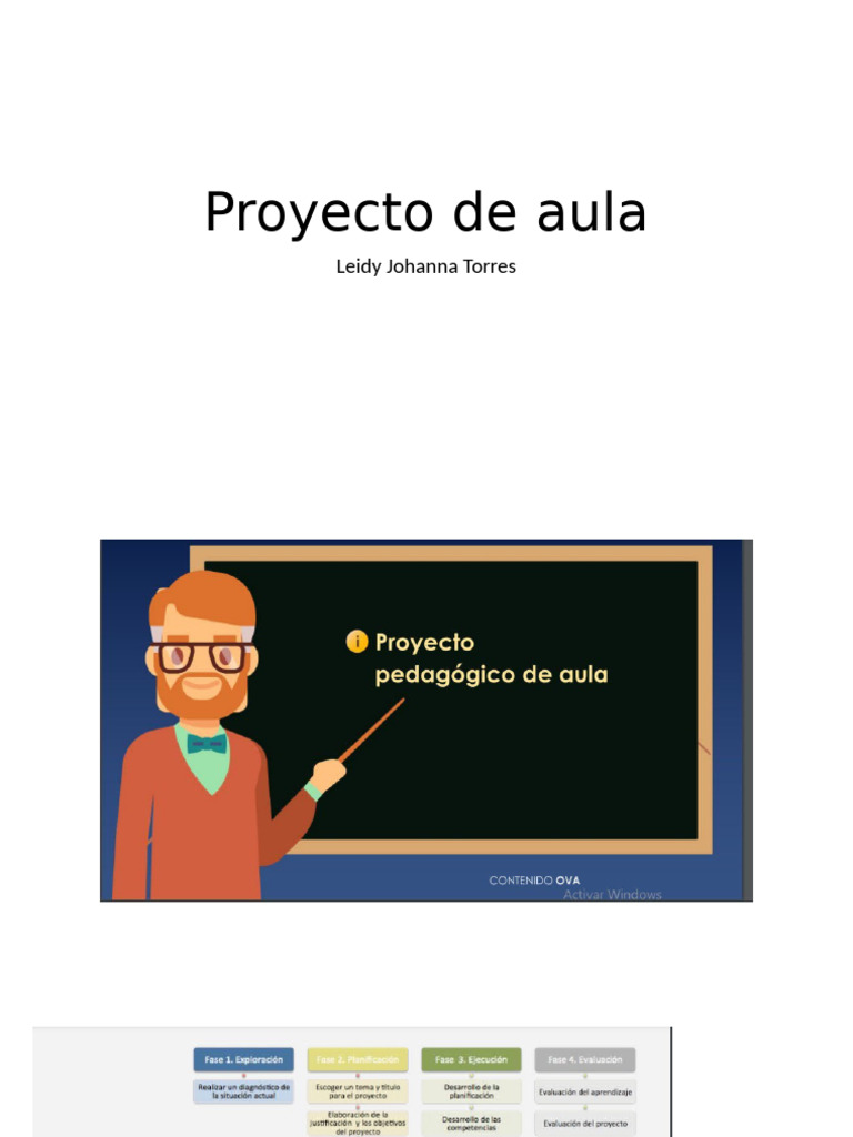 Proyecto de Aula | PDF
