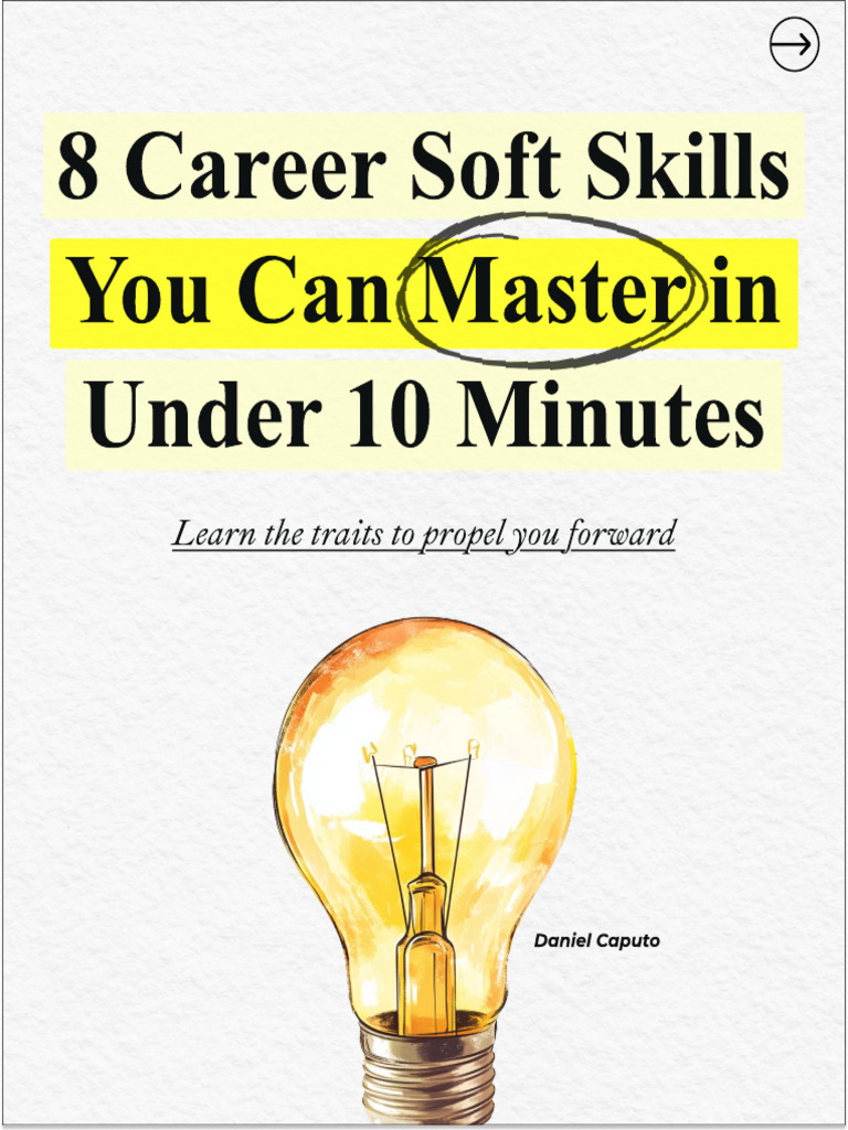 Master 8 Essential Career Soft Skills | PDF