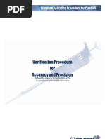 Verification Procedure For Accuracy and Precision