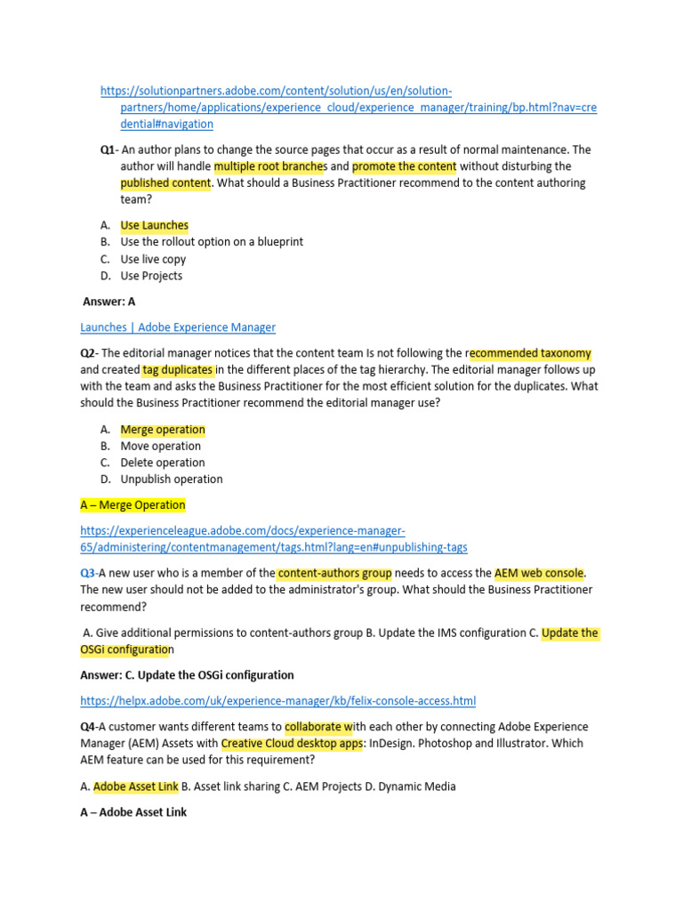 AEM Business Practitioner Guide | PDF | Software | Information Technology